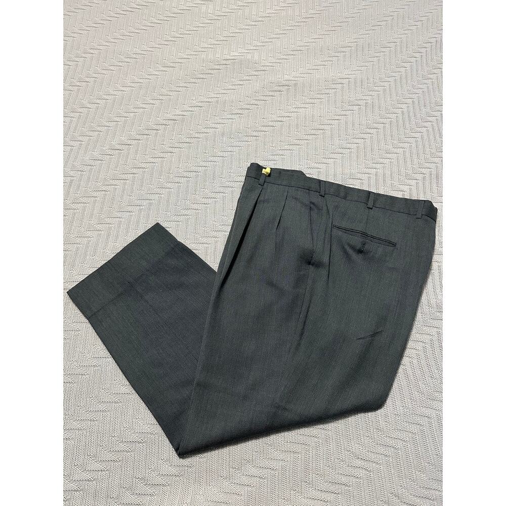 Burberry gray wool dress pants size 42